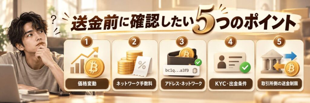 オンラインカジノでビットコイン・仮想通貨を利用前に確認したい5つの注意点